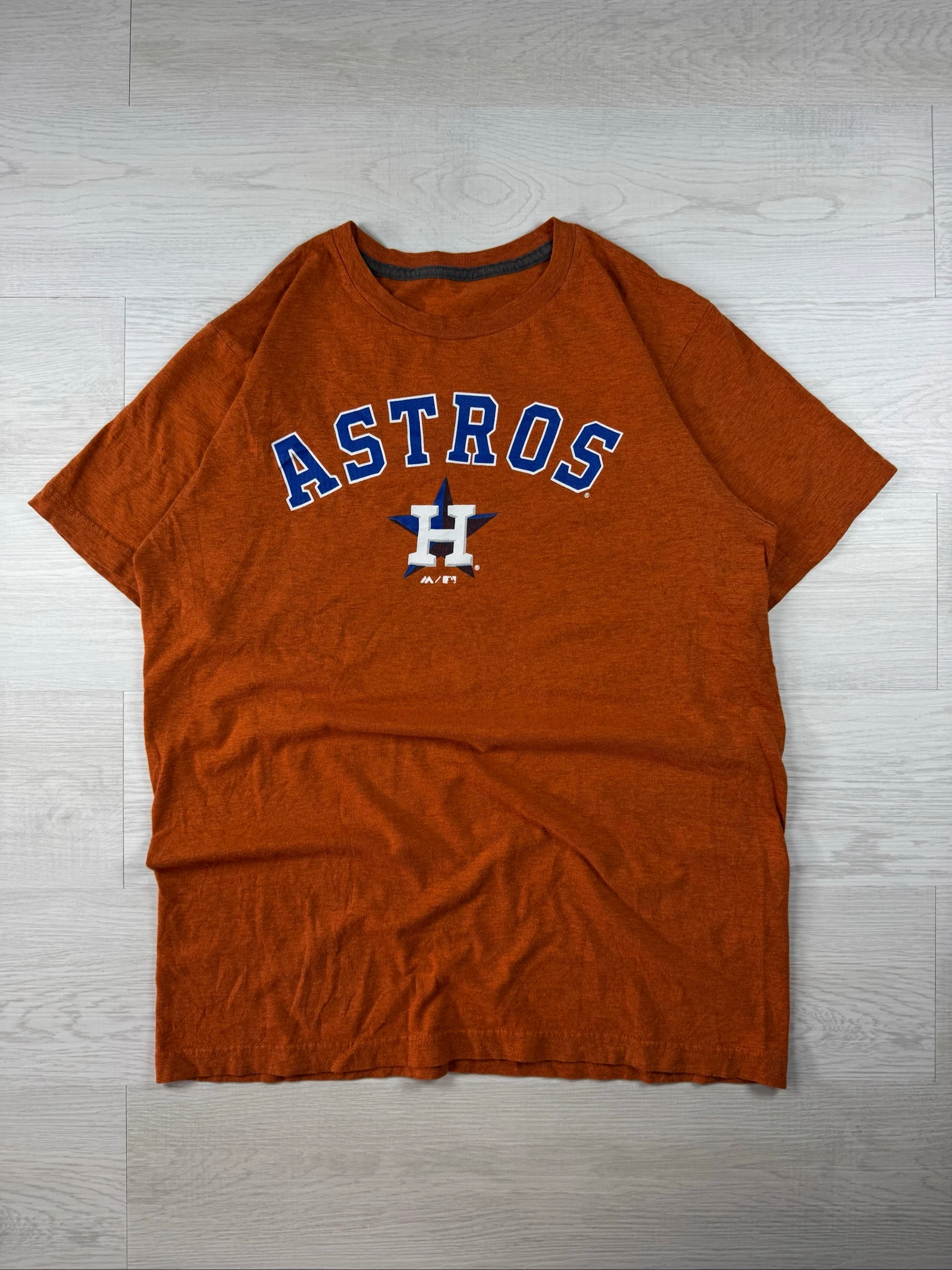T-shirt graphique MLB Orange M des Houston Astros de 2017 par Majestic – photo 3